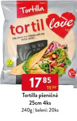 Qanto Tortilla pšeničná 25cm nabídka
