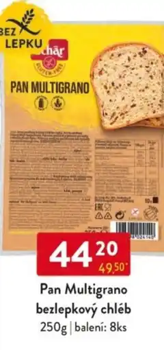 Qanto Pan Multigrano bezlepkový chléb nabídka