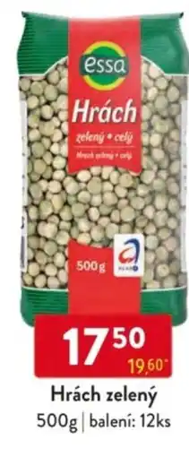 Qanto Essa Hrách zelený nabídka