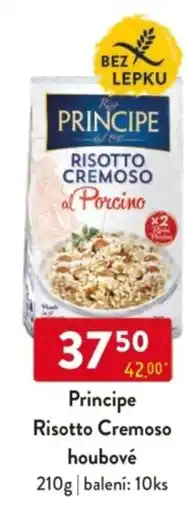 Qanto Principe Risotto Cremoso houbové nabídka