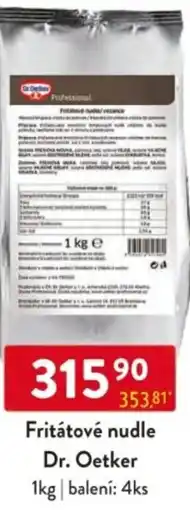 Qanto Fritátové nudle Dr. Oetker nabídka