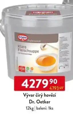 Qanto Vývar čirý hovězí Dr.Oetker nabídka
