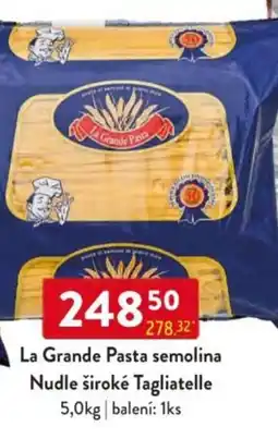 Qanto La Grande Pasta semolina Nudle široké Tagliatelle nabídka