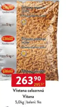 Qanto Vřetena celozrnná Vitana nabídka