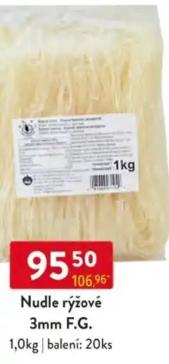 Qanto Nudle rýžové 3mm F.G. nabídka
