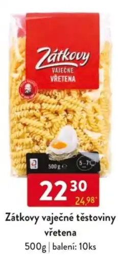 Qanto Zátkovy vaječné těstoviny vřetena nabídka