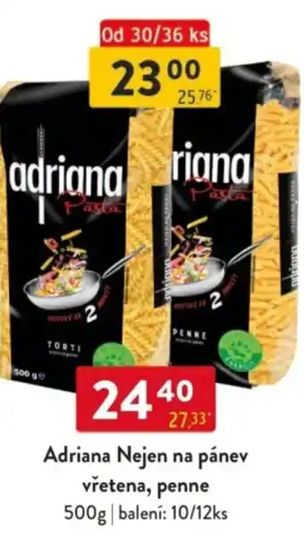 Qanto Adriana Nejen na pánev vřetena, penne nabídka