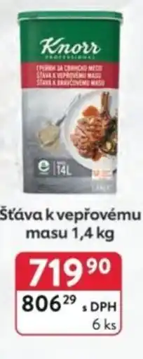 Qanto Knorr Šťáva k vepřovému masu nabídka