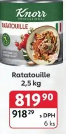 Qanto Knorr Ratatouille nabídka