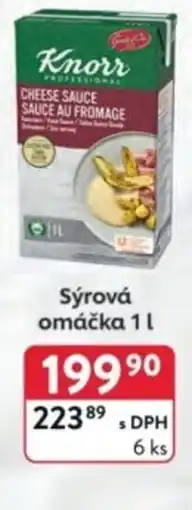 Qanto Knorr Sýrová omáčka nabídka