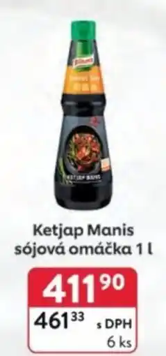 Qanto Knorr Ketjap Manis sójová omáčka nabídka