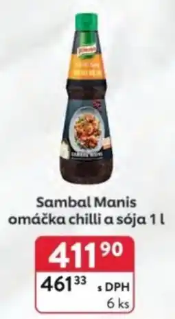 Qanto Knorr Sambal Manis omáčka chilli a sója nabídka