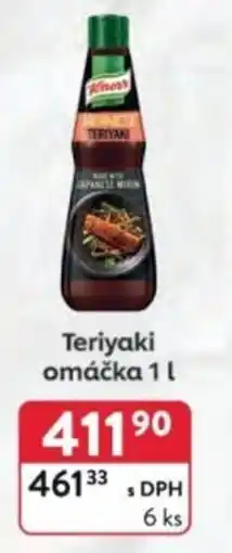 Qanto Knorr Teriyaki omáčka nabídka
