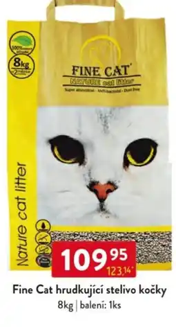 Qanto Fine Cat hrudkující stelivo kočky nabídka