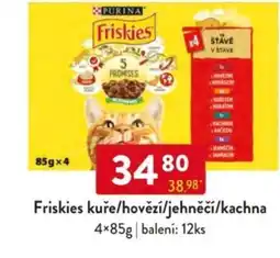 Qanto Friskies kuře/hovězí/jehněčí/kachna nabídka