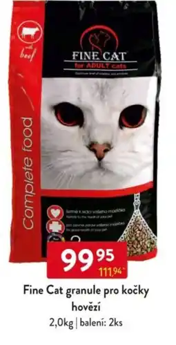 Qanto Fine Cat granule pro kočky nabídka