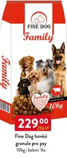 Qanto Fine Dog hovězí granule pro psy nabídka