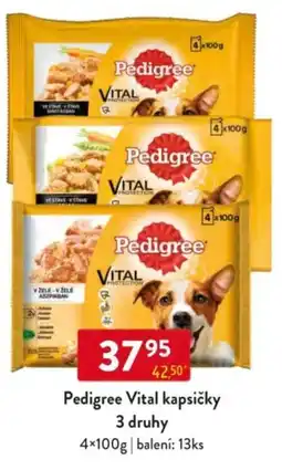 Qanto Pedigree Vital kapsičky 3 druhy nabídka