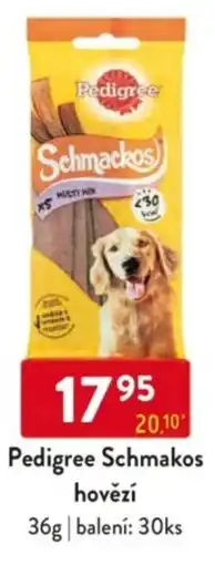 Qanto Pedigree Schmakos hovězí nabídka