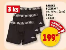 Penny Market PÁNSKÉ BOXERKY, 3 ks nabídka