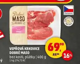 Penny Market VEPŘOVÁ KRKOVICE DOBRÉ MASO nabídka