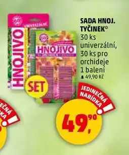Penny Market SADA HNOJ. TYČINEK, 30 ks nabídka
