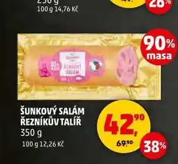 Penny Market ŠUNKOVÝ SALÁM ŘEZNÍKŮV TALÍŘ nabídka