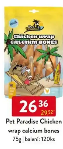 Qanto Pet Paradise Chicken wrap calcium bones nabídka
