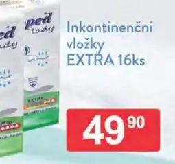 Qanto incoped Lady Inkontinenční nabídka