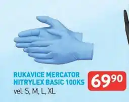 Qanto Rukavice mercator nitrylex basic nabídka