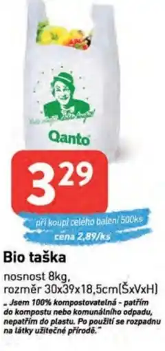Qanto Bio taška nabídka