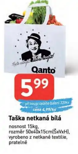 Qanto Taška netkaná bílá nabídka