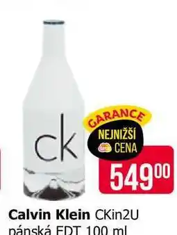 Teta Calvin Klein Ckin2U pánská EDT nabídka