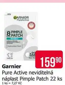 Teta GARNIER Pure Active neviditelná náplast Pimple Patch 22 ks nabídka