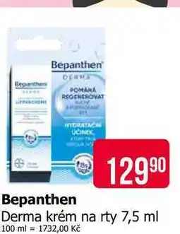 Teta Bepanthen derma krém na rty nabídka