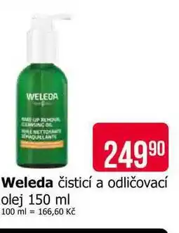 Teta Weleda čisticí a odličovací olej nabídka