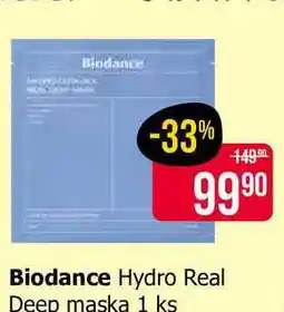 Teta Biodance Hydro Real Deep maska 1 ks nabídka