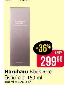 Teta Haruharu Black Rice čistící olej nabídka