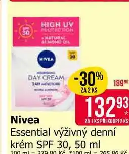 Teta Essential výživný denní krém SPF 30 nabídka