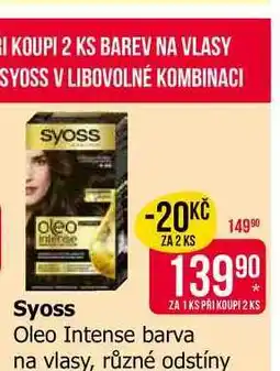 Teta Syoss Oleo Intense barva na vlasy nabídka