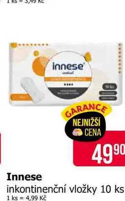 Teta Innese inkontinenční vložky 10 ks nabídka