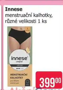 Teta Innese menstruační kalhotky, různé velikosti 1 ks nabídka