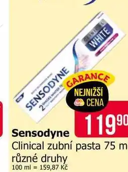 Teta Sensodyne Clinical zubní pasta nabídka