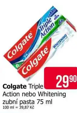 Teta Colgate Triple Action zubní pasta nabídka