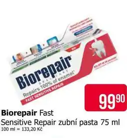 Teta Biorepair Fast Sensitive Repair zubní pasta nabídka