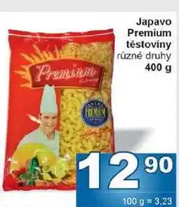 Jip Premium těstoviny různé druhy nabídka