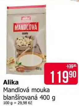 Teta Alika Mandlová mouka blanšírovaná nabídka