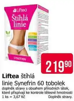 Teta Liftea štíhlá linie Synefrin 60 tobolek nabídka