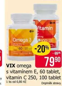 Teta VIX omega s vitamínem E, 60 tablet nabídka