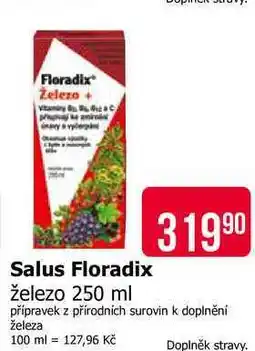 Teta Salus Floradix železo nabídka